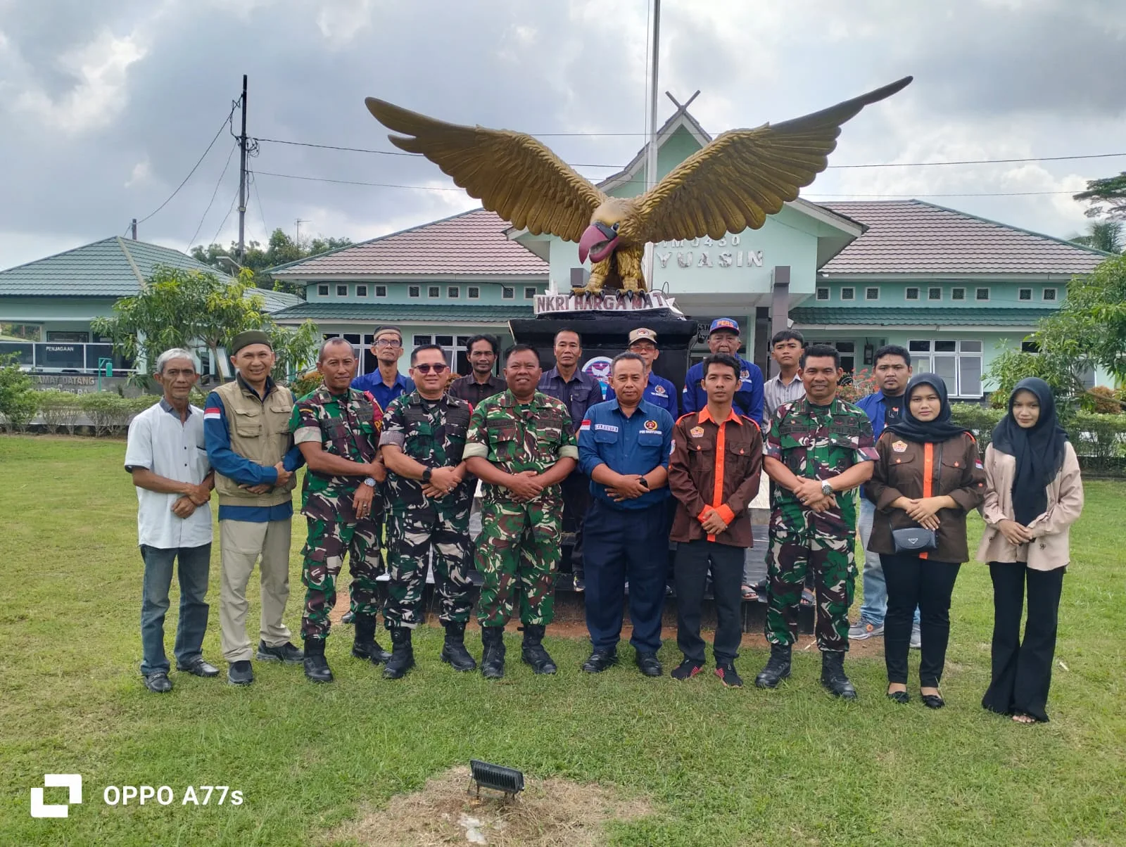 Sinergi PWI - Dandim 0430 /Banyuasin dan Mahasiswa