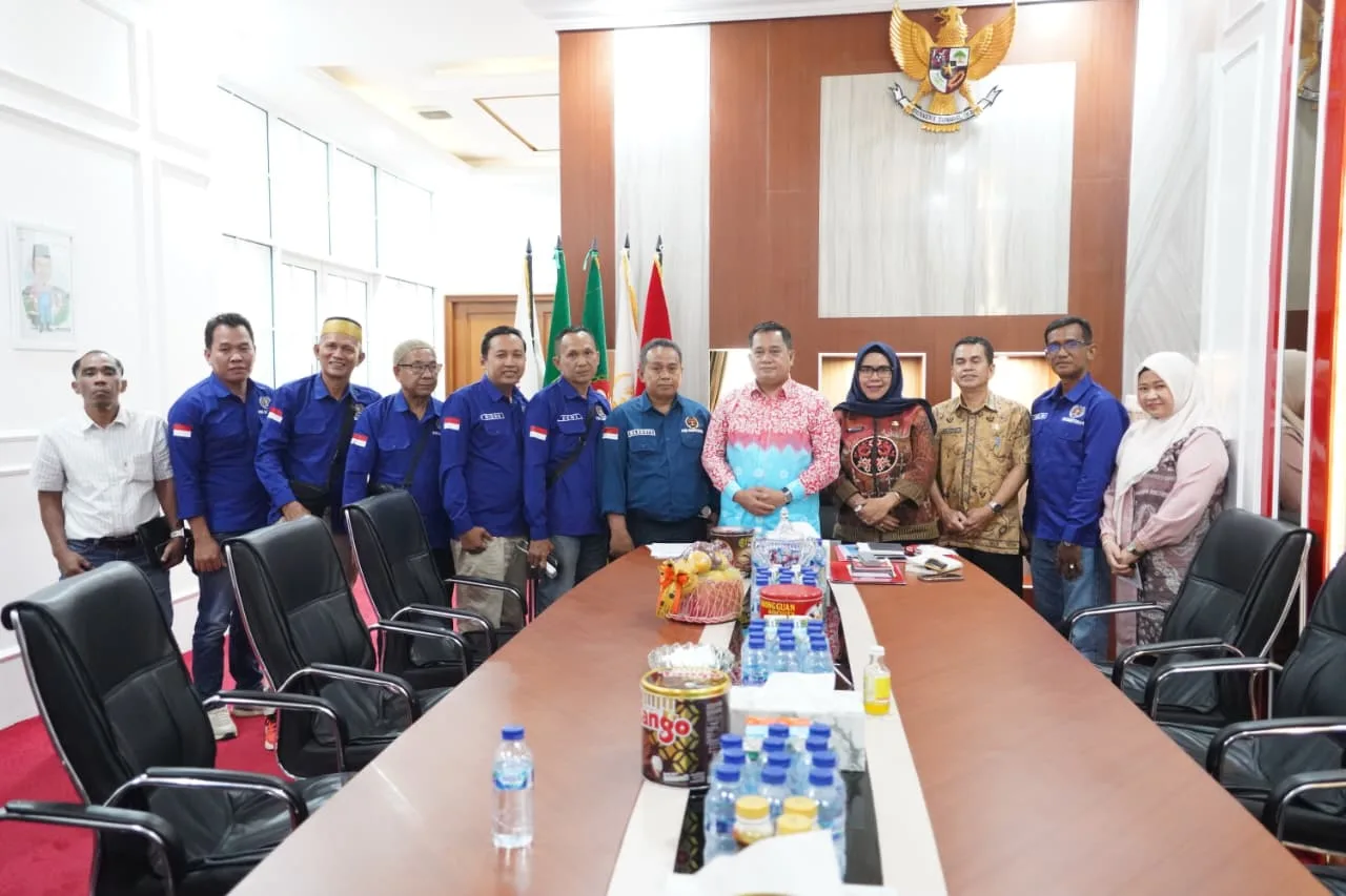 PWI Banyuasin Audensi dengan Bupati Banyuasin